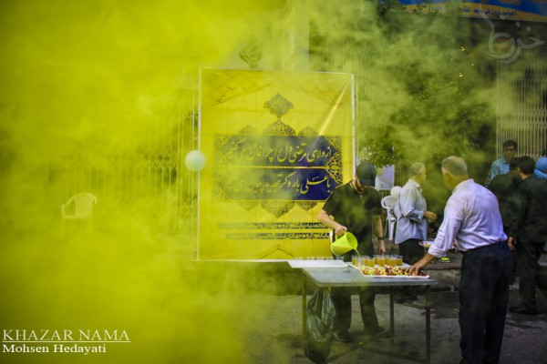 جشن مردمی عید غدیر در زورخانه مرحوم عمادی ساری