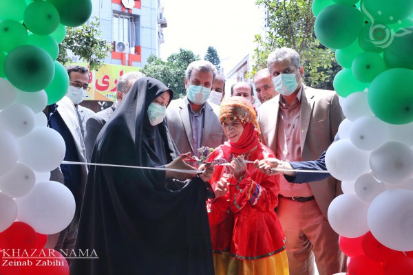 افتتاح نمایشگاه توانمندی مددجویان بهزیستی در ساری