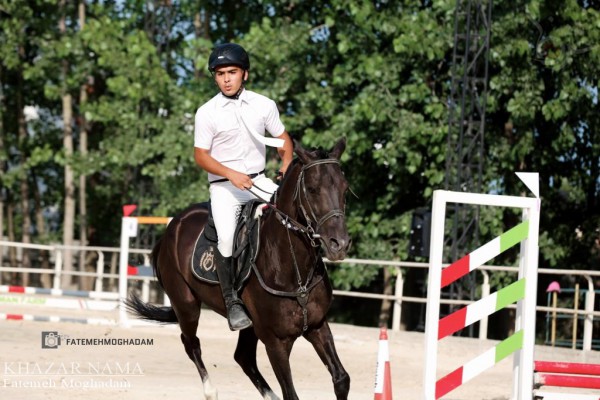 مسابقه قهرمانی پرش با اسب مازندران در سرخرود