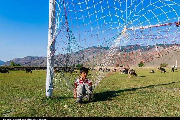 زمین فوتبال “گَت چمن” در کجور نوشهر