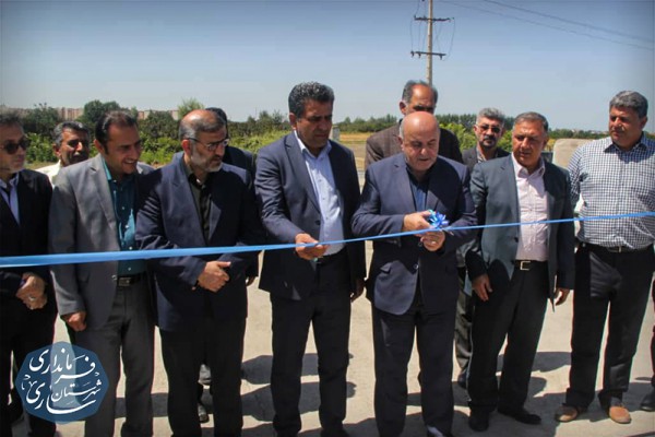 افتتاح پروژ‎ه‌های شهرستان ساری در هفته دولت 