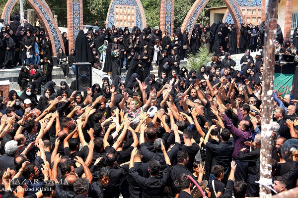 عزاداری روز عاشورای حسینی در خلیل شهر بهشهر