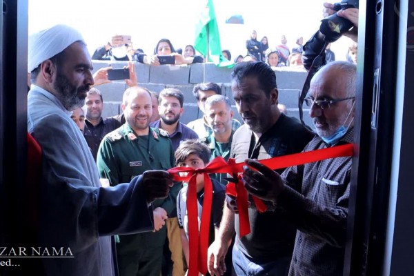 افتتاح پروژه های محرومیت زدایی در روستای زلت بهشهر