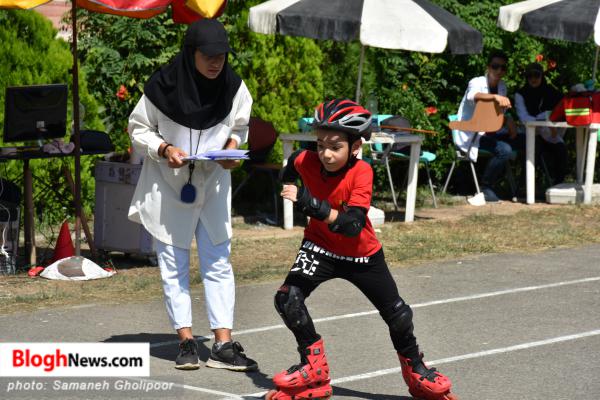 مسابقات اسکیت سرعت قهرمانی استان در آمل