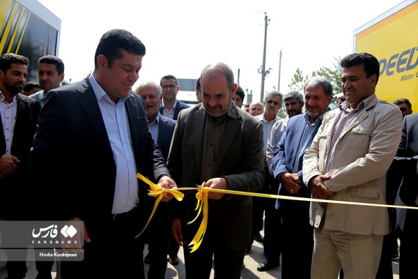 افتتاح شعبه محصولات روغن موتور اسپیدی در ساری