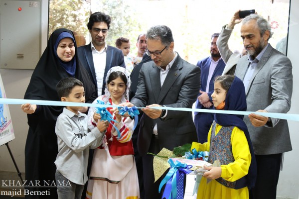 افتتاح ویژه برنامه های هفته ملی کودک در کانون پرورش فکری مازندران