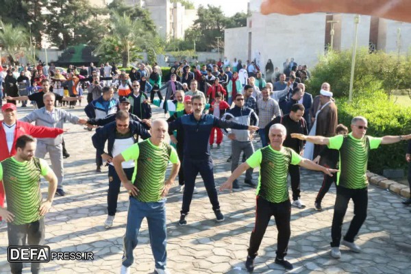 همایش هفته تربیت بدنی در موزه دفاع مقدس مازندران