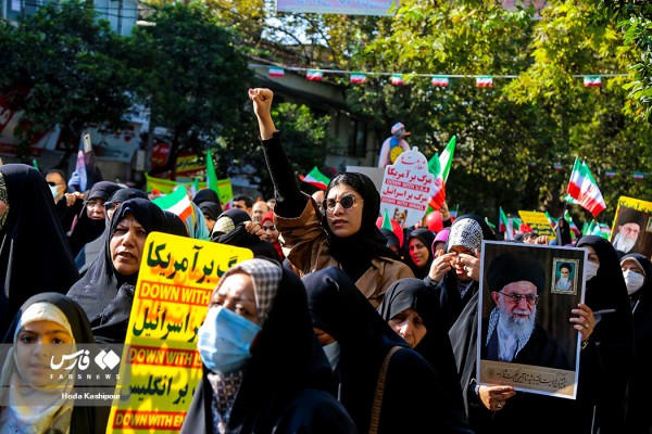 راهپیمایی یوم الله ۱۳ آبان در ساری