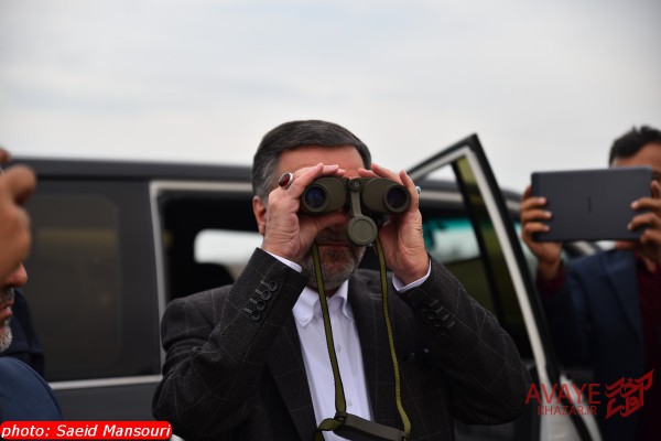 بازدید استاندار مازندران از تالاب میانکاله  بهشهر