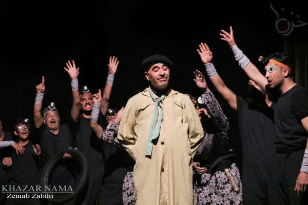 سومین روز جشنواره تئاتر فجر منطقه سه کشور در مازندران-ساری