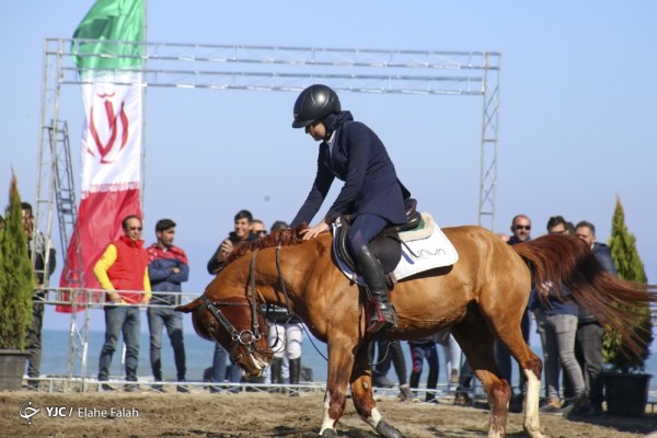 مسابقات پرش با اسب پونی جام کاسپین در چابکسر شهرستان رودسر