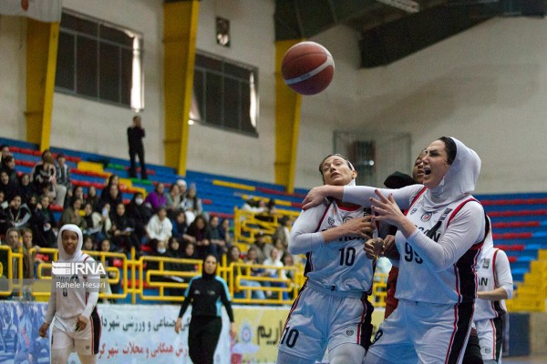شکست تیم بسکتبال بانوان شهرداری گرگان مقابل تیروژ حیات کردستان