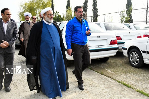 بازدید رئیس کل دادگستری مازندران از ایران خودرو بابل