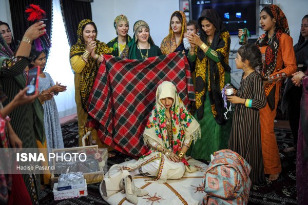 عروسی سنتی ترکمن های استان گلستان