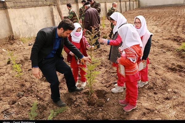 مراسم روز درختکاری در رودسر استان گیلان