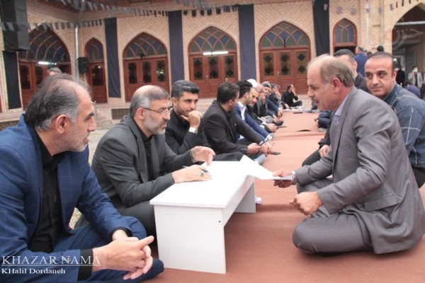 ملاقات مردمی مدیران شهری در مسجد جامع ساری