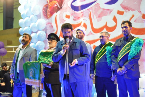 مراسم جشن دهه کرامت در سالن شهید خیری مقدم ساری