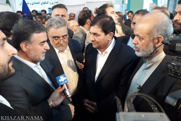 بازدید استاندار از غرفه مازندران در نمایشگاه توانمندی‌های صادراتی ایران