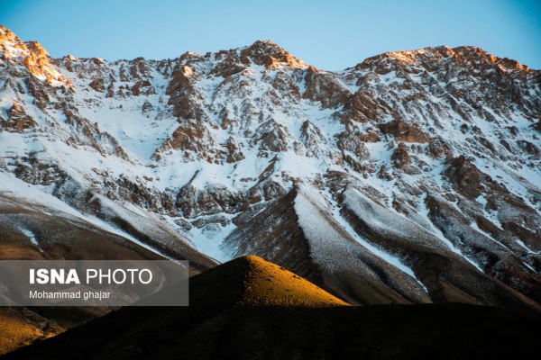 سفید پوش شدن ارتفاعات شاهکوه استان گلستان