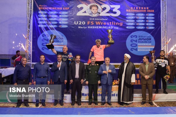 ایران قهرمان مسابقات کشتی جام شهید هاشمی نژاد در بهشهر