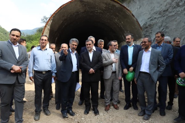  بازدید استاندار مازندران از پروژه سد هراز آمل