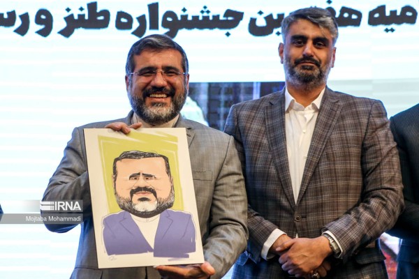 اختتامیه هفتمین جشنواره ملی طنز در شهر منجیل گیلان