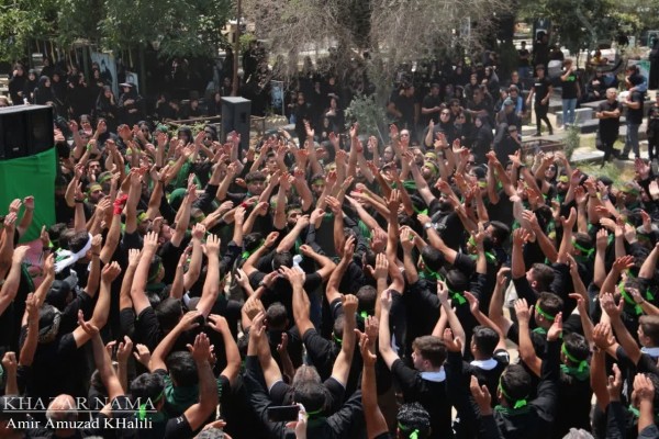 عزاداری تاسوعا و عاشورای حسینی در خلیل شهر بهشهر