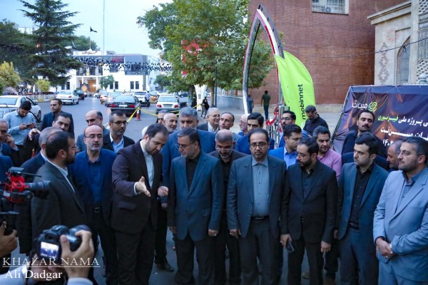 مراسم آغاز عملیات اجرایی پروژه ملی فیبر نوری در ساری