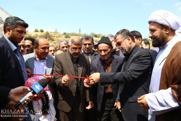 افتتاح پل روستای اروست در  چهاردانگه ساری پس از ۲۸سال انتظار