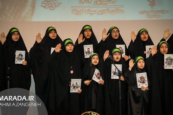 رزمایش فعالین فرهنگی هنری بسیج مازندران در سالن اهل بیت ساری
