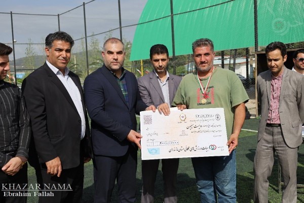 فینال مسابقات مینی فوتبال آقایان جام محلات ایرانیان در ساری