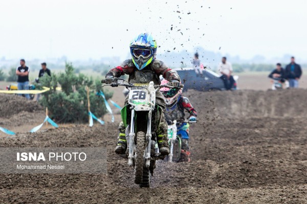 مسابقات موتورکراس قهرمانی کشور در بندر ترکمن