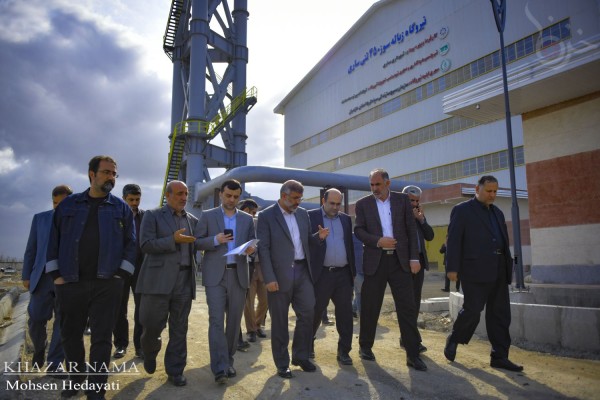 بازدید مدیران شهری از مراحل پیشرفت احداث نیروگاه زباله‌سوز شهرداری ساری