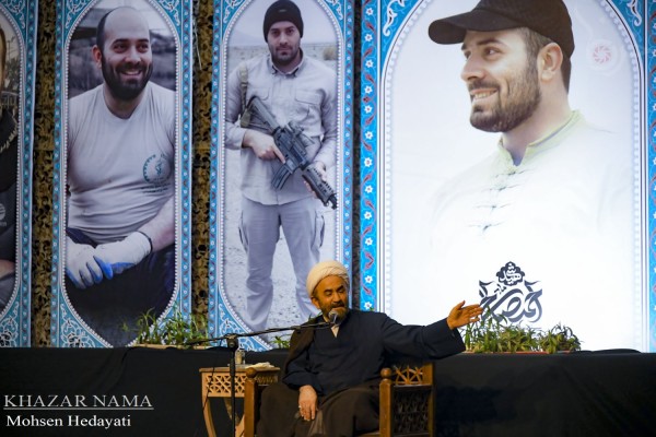  نخستین سالگرد شهید مدافع امنیت “احمد صالحی مله” در ساری