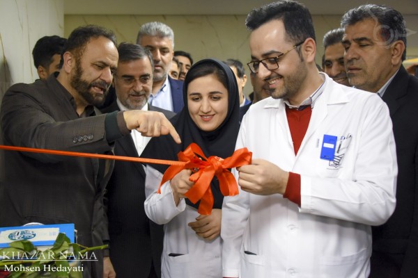 افتتاح پروژه های دانشگاه علوم پزشکی مازندران در بیمارستان امام(ره) ساری