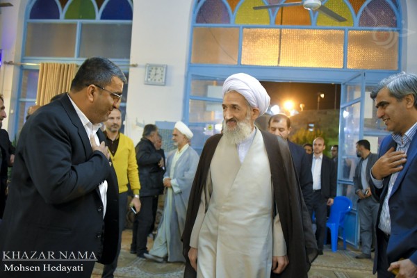سخنرانی آیت الله لائینی کاندیدای مجلس خبرگان در مسجد شکوهی ساری
