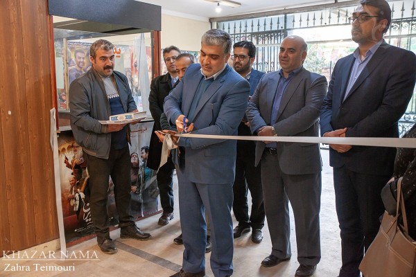 افتتاح نمایشگاه هنرهای تجسمی به مناسبت دهه فجر در قائمشهر