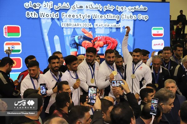 پایان مسابقات کشتی جام باشگاه‌های جهان در تنکابن با قهرمانی بانک شهر