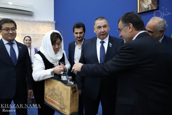 دیدار استاندار مازندران با هیات تجاری منگستائو قزاقستان