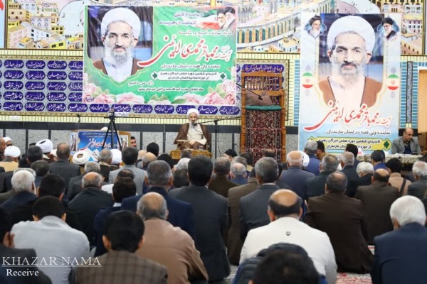 سخنرانی آیت الله محمدی لائینی کاندیدای مجلس خبرگان در بهشهر