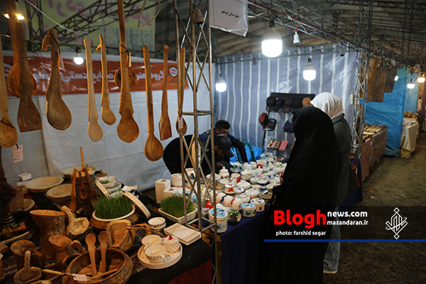 نمایشگاه نوروزی صنایع دستی و سوغات کشور در نوشهر