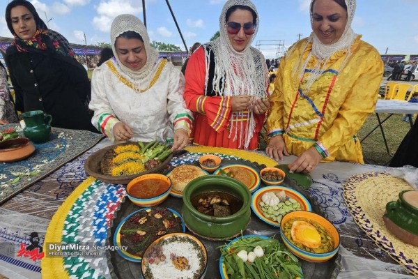 جشنواره غذا در شهرستان لنگرود گیلان 