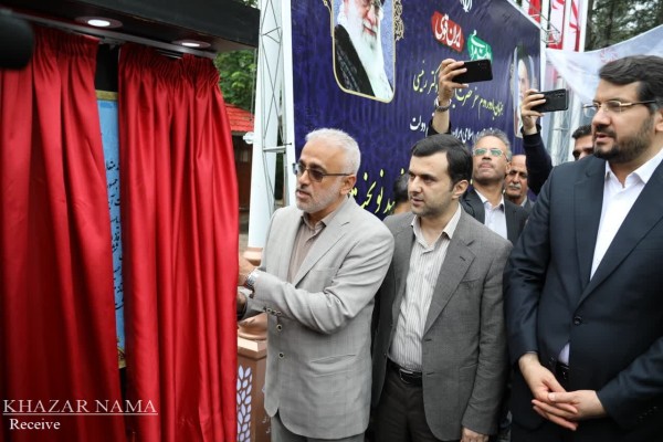 افتتاح پارک جنگلی شهید نوبخت ساری باحضور وزیر راه و شهرسازی 