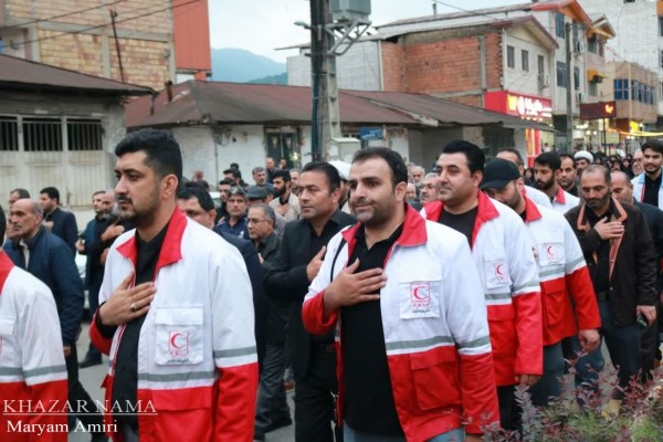 دسته روی به مناسبت شهادت رئیس جمهور و همراهان در سوادکوه شمالی