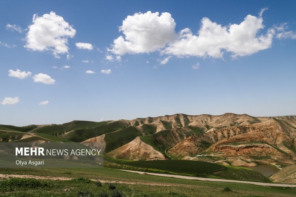 تپه ماهورهای هزار دره در شمال ترکمن صحرا – گلستان