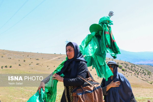 عاشورای حسینی در روستای گنجه رودبار -گیلان