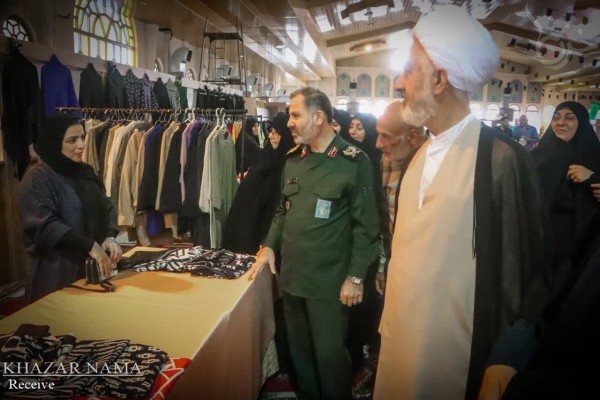 افتتاح نمایشگاه پوشاک ایرانی اسلامی در مصلای ساری