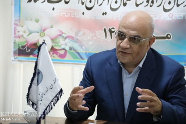 نشست خبری رئیس انجمن مهندسان راه و ساختمان ایران در ساری