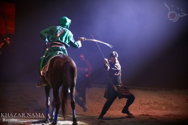 نمایش میدانی “راز سرزمین عشق” در ساحل سیترای نوشهر