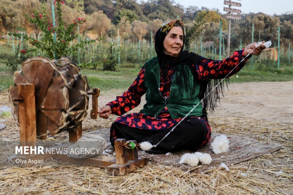 سومین جشنواره پنبه و مسابقه ملی نخ ریسی در گرگان